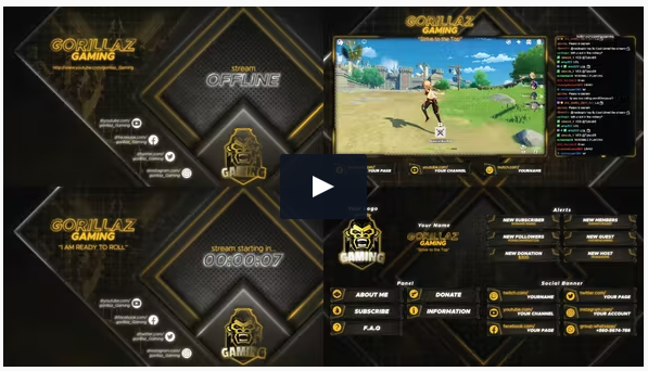 [Videohive] Streamer Broadcasting Pack - Набор гра_0.png